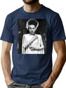 Classic Bride Of Frankenstein T-Shirt for Men & Women, T-Shirts Graphic Tee - Navy