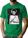 Classic Bride Of Frankenstein T-Shirt for Men & Women, T-Shirts Graphic Tee - Green