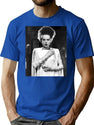 Classic Bride Of Frankenstein T-Shirt for Men & Women, T-Shirts Graphic Tee - Blue