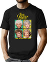Classic Christmas Golden Girls Gift T-Shirt for Men & Women, T-Shirts Graphic Tee - Black