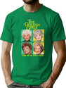 Classic Christmas Golden Girls Gift T-Shirt for Men & Women, T-Shirts Graphic Tee - Green