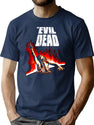 Classic Evil Dead Horror T-Shirt for Men & Women, T-Shirts Graphic Tee - Navy