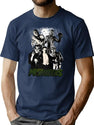 Classic Monsters T-Shirt for Men & Women, T-Shirts Graphic Tee - Navy