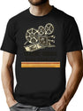 Classic Movies From The 70S And 80S Bootleg Graphic T-Shirt - Black