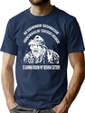 Classic No Sidewindin' Bushwackin' Gabby Johnson Vintage T-Shirt for Men & Women, T-Shirts Graphic Tee - Navy