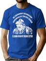 Classic No Sidewindin' Bushwackin' Gabby Johnson Vintage T-Shirt for Men & Women, T-Shirts Graphic Tee - Blue