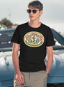 Classic Vintage Anchor Premium Steam Beer Black T-Shirt - Navy