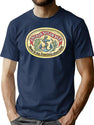 Classic Vintage Anchor Premium Steam Beer Premium Heavyweight Cotton T-Shirt - Navy