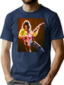 Classic Vintage Music Band Tour Album Funny T-Shirt for Men & Women, T-Shirts Graphic Tee - Navy