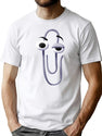 Clippy (2) Premium Heavyweight Cotton T-Shirt - White