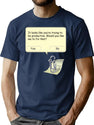 Clippy Premium Heavyweight Cotton T-Shirt - Navy