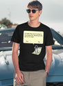 Clippy (2) Black T-Shirt - Navy