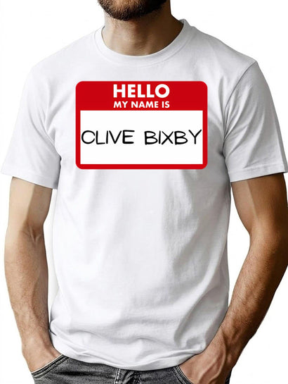 Clive Bixby Premium Heavyweight Cotton T-Shirt - Black