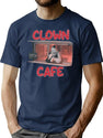 Clown Cafe T-Shirt for Men & Women, T-Shirts Graphic Tee - Navy