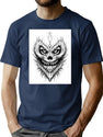 Clown Girl T-Shirt for Men & Women, T-Shirts Graphic Tee - Navy