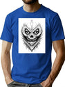 Clown Girl T-Shirt for Men & Women, T-Shirts Graphic Tee - Blue