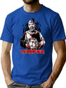 Clown Horror Terrifier T-Shirt for Men & Women, T-Shirts Graphic Tee - Blue