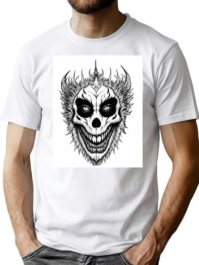 Clown Machine (2) T-Shirt for Men & Women, T-Shirts Graphic Tee - Black