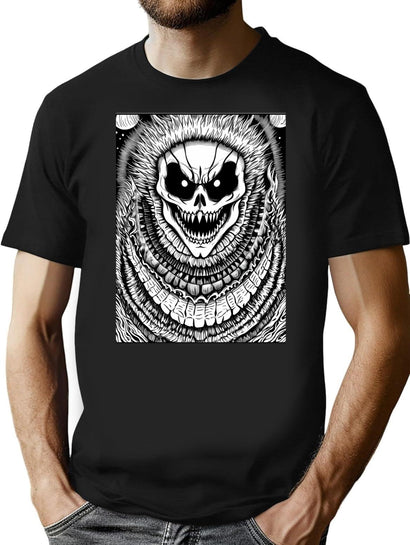 Clown Machine T-Shirt for Men & Women, T-Shirts Graphic Tee - Black