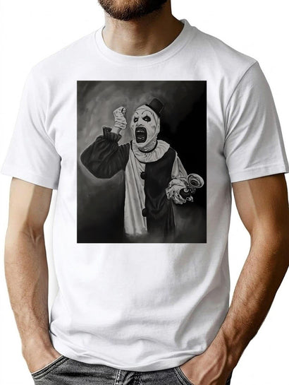 Clown Movie Poster T-Shirt for Men & Women, T-Shirts Graphic Tee - Black