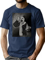 Clown Movie Poster T-Shirt for Men & Women, T-Shirts Graphic Tee - Navy