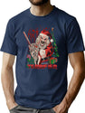Clown Sa.Nta Te.Rrifier 3 T-Shirt for Men & Women, T-Shirts Graphic Tee - Navy