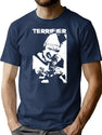 Clown That The Bad Guy Xmas T-Shirt for Men & Women, T-Shirts Graphic Tee - Navy