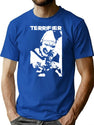 Clown That The Bad Guy Xmas T-Shirt for Men & Women, T-Shirts Graphic Tee - Blue