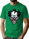 Clown T-Shirt for Men & Women, T-Shirts Graphic Tee - Green