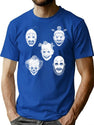 Clowning Around T-Shirt for Men & Women, T-Shirts Graphic Tee - Blue