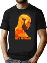Clubber Lang Hey Woman T-Shirt for Men & Women, T-Shirts Graphic Tee - Black