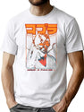 Cobra Marion Cobretti Bootleg Graphic T-Shirt - White