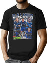 Cold Palmer Bootleg Vintage Style Bootleg Graphic T-Shirt - Black