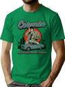 Columbo Detective Vintage Worn Out Premium Heavyweight Cotton T-Shirt - Green