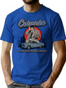 Columbo Detective Vintage Worn Out T-Shirt for Men & Women, T-Shirts Graphic Tee - Blue