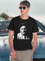 Columbo Portrait Essential Black T-Shirt - Navy
