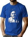 Columbo Portrait Essential Premium Heavyweight Cotton T-Shirt - Blue