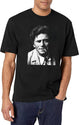Columbo Portrait Black T-Shirt - White