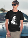 Columbo Portrait Black T-Shirt - Navy