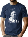 Columbo Portrait Premium Heavyweight Cotton T-Shirt - Navy
