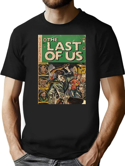 Comic Cover Posters Poster Tlou - T-Shirt for Men & Women, T-Shirts Graphic Tee - Black