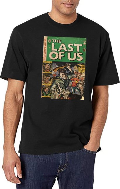 Comic Cover Posters Poster Tlou - T-Shirt for Men & Women, T-Shirts Graphic Tee - Black