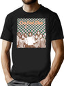 Confunkshun Retro Aesthetic Design Bootleg Graphic T-Shirt - Black