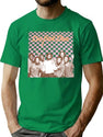 Confunkshun Retro Aesthetic Design Bootleg Graphic T-Shirt - Green