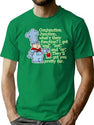 Conjunction Junction Conductor T-Shirt for Men & Women, T-Shirts Graphic Tee - Green