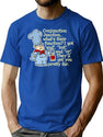 Conjunction Junction Conductor T-Shirt for Men & Women, T-Shirts Graphic Tee - Blue