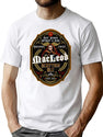 Connor Macleod Scottish Ale Label T-Shirt for Men & Women, T-Shirts Graphic Tee - White