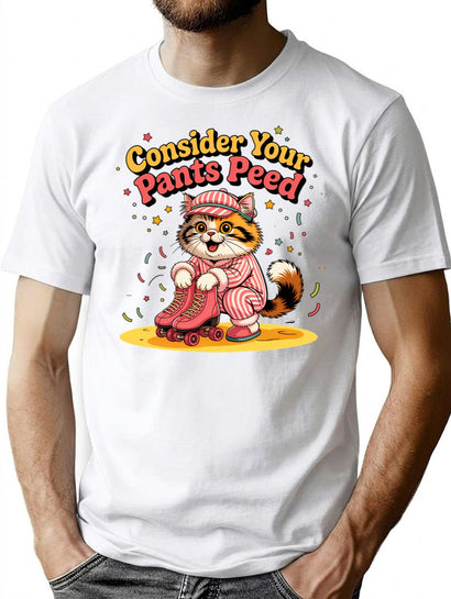 Consider Your Pants Peed T-Shirt for Men & Women, T-Shirts Graphic Tee - Black