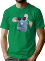 Cool Tutter The Mouse Premium Heavyweight Cotton T-Shirt - Green