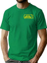 Cool Twisted Teas and Double DS Front and Back Front & Back 444444 Premium Heavyweight Cotton T-Shirt - Green